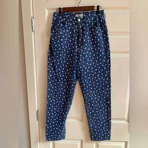 Guess Vintage High Waist Jean - Cactus Print